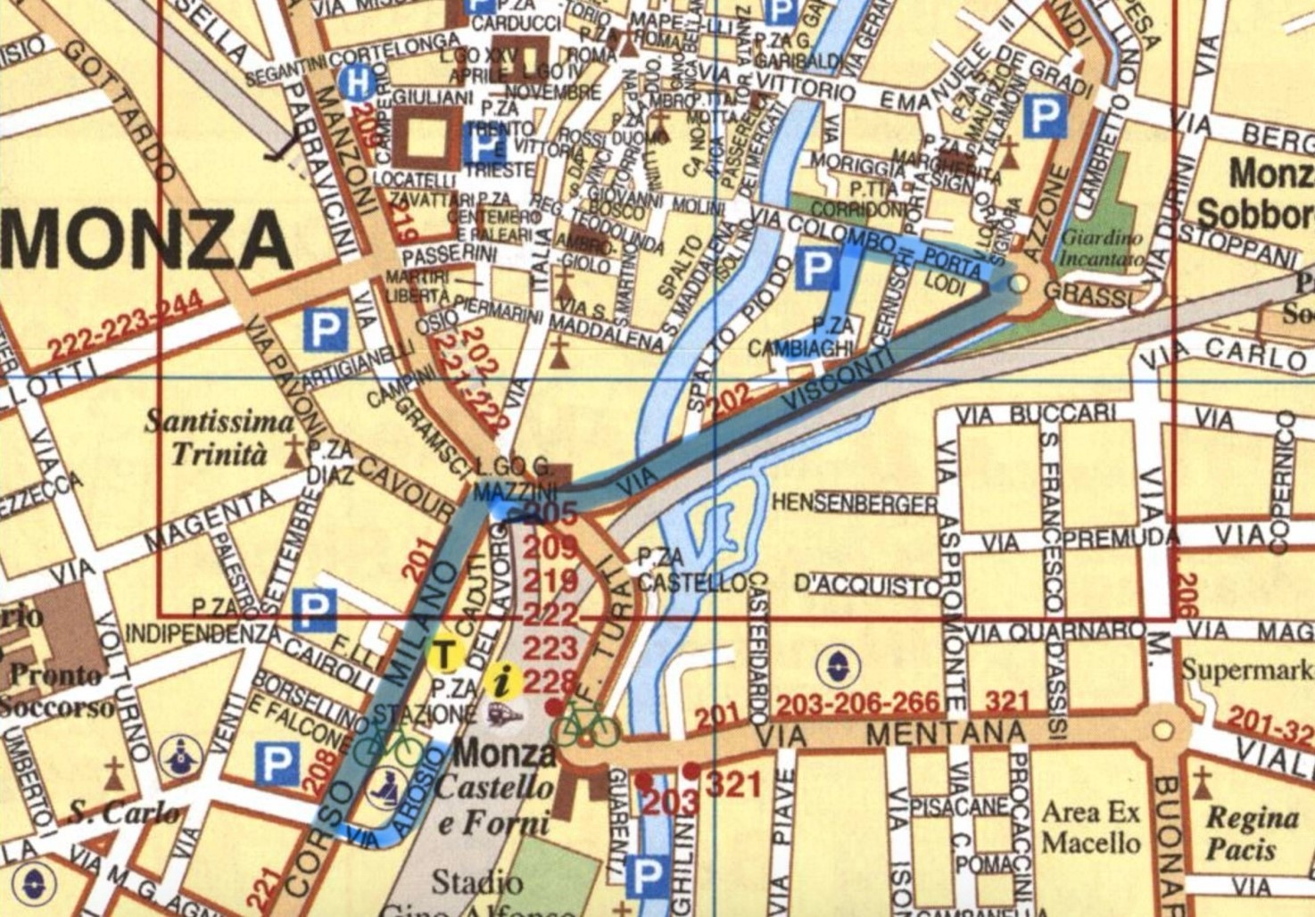 Stazione Arosio → Camera di Commercio